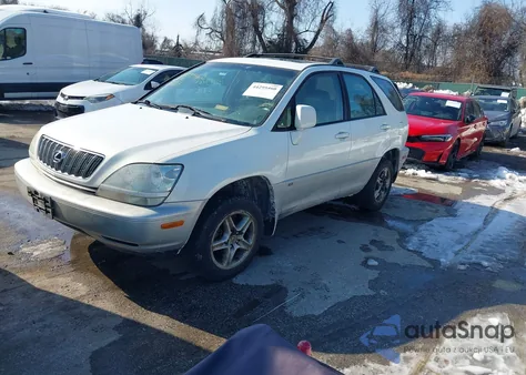 2002 Lexus Rx 300 z USA, uszkodzony, nr VIN JTJGF10UX20133225